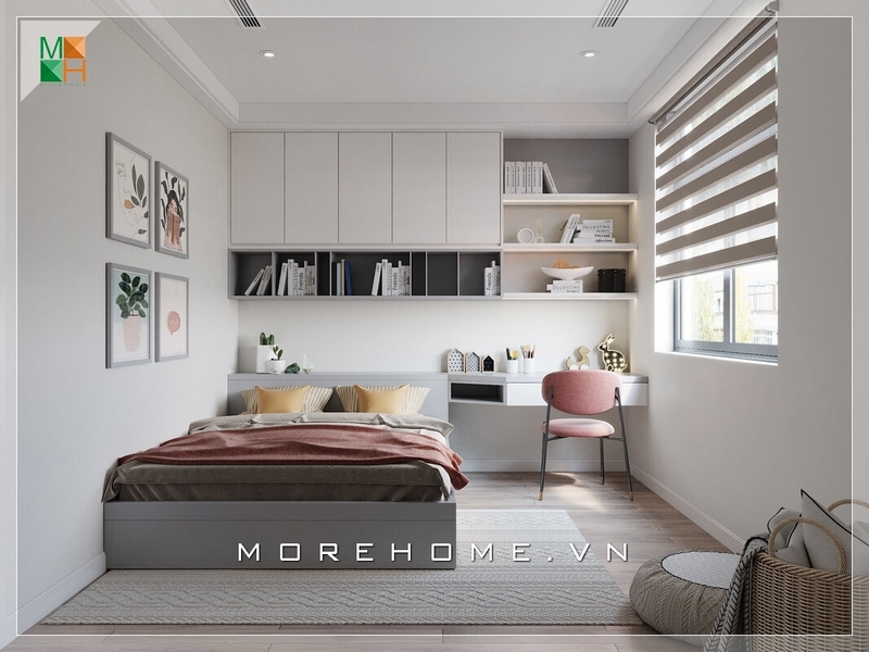 Giường ngủ gỗ hiện đại